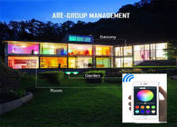 Control cambiable del App del teléfono del reflector del poder más elevado LED del color del RGB 16 para el jardín al aire libre